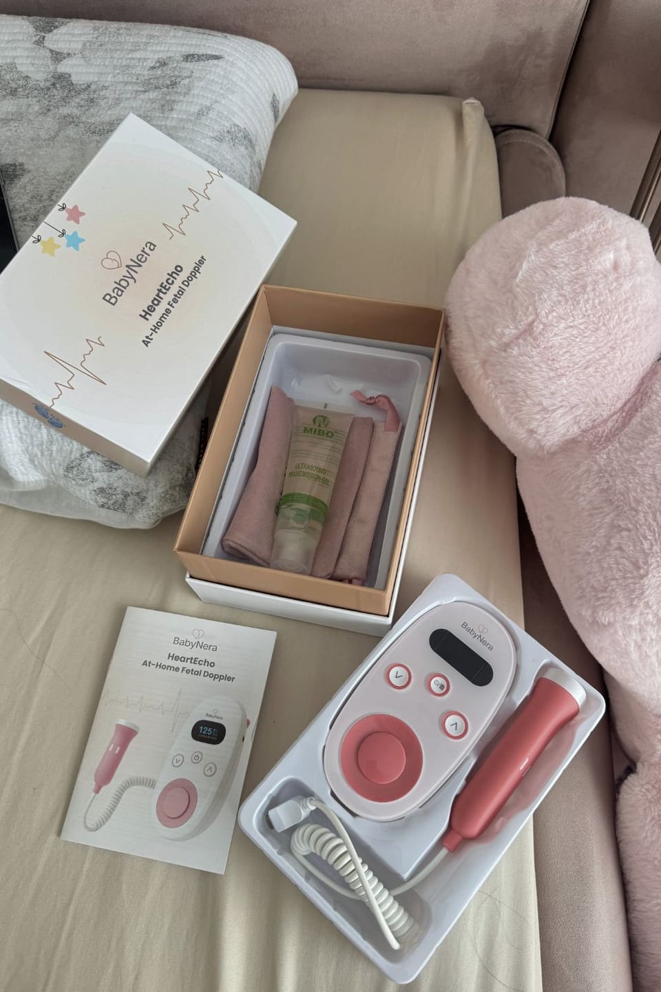 Customer photo review of BabyNera HeartEcho™ Fetal Doppler