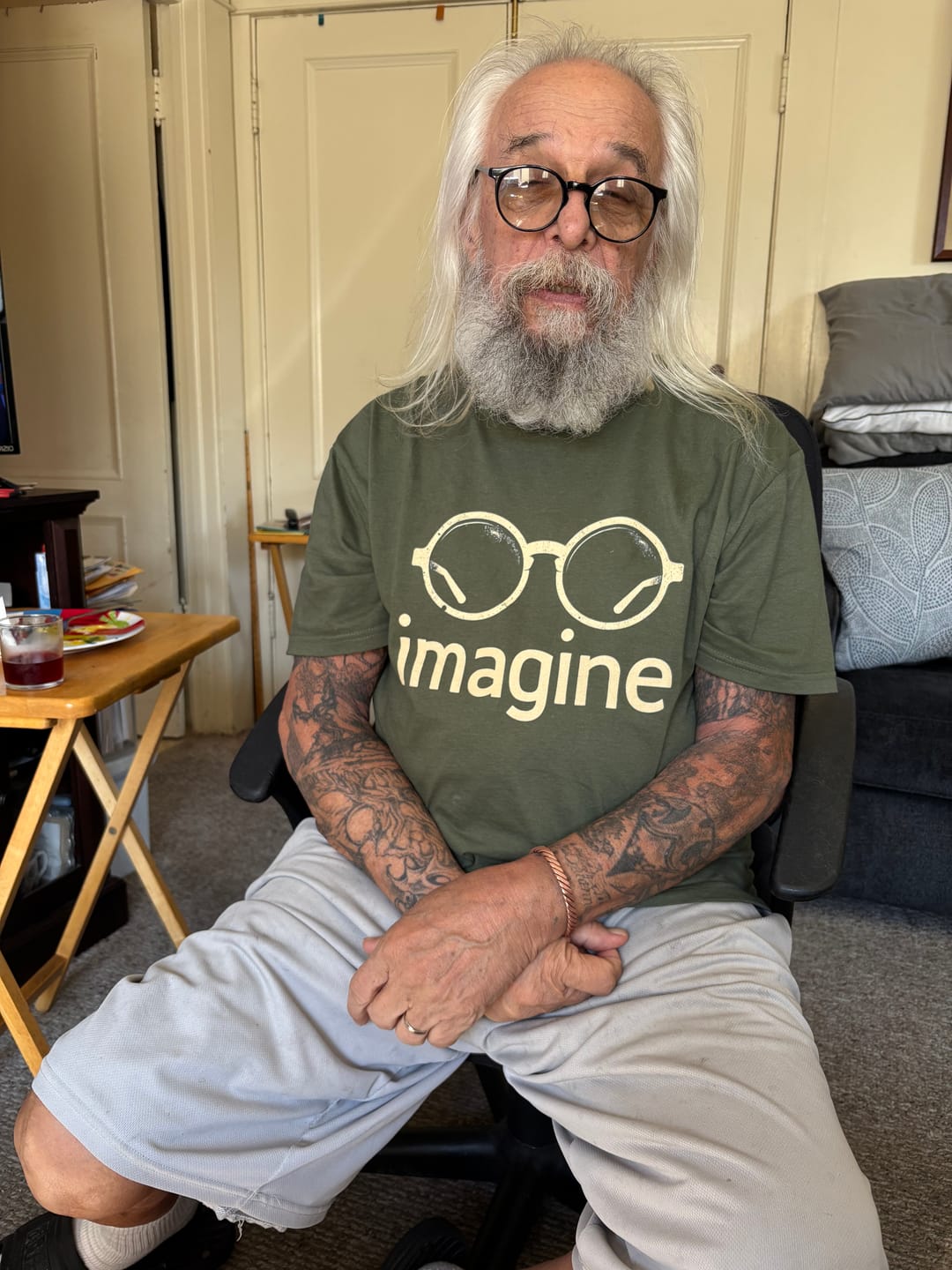 Customer photo review of Imagine T-Shirt