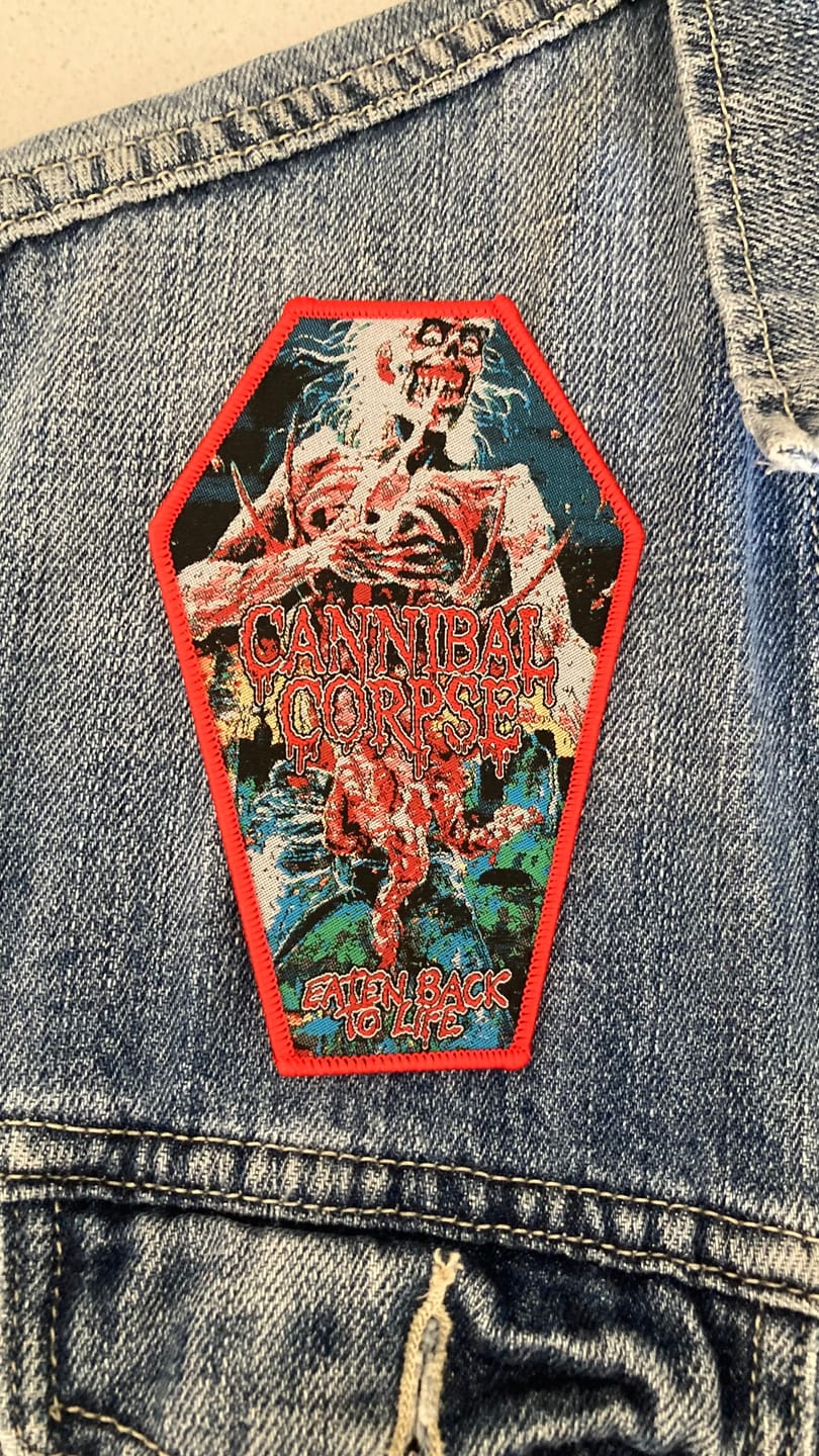 Customer photo review of Cannibal Corpse - Eaten Back To Life - Patch