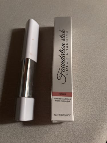 Customer photo review of Viralona™ Korean Color-Changing Foundation stick