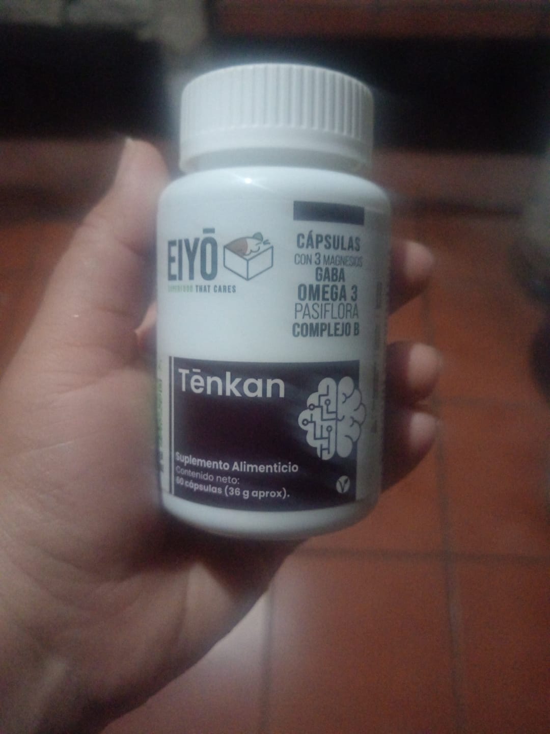 Customer photo review of Tenkan Neurobienestar – GABA, Magnesio, Pasiflora, Complejo B y Omega 3
