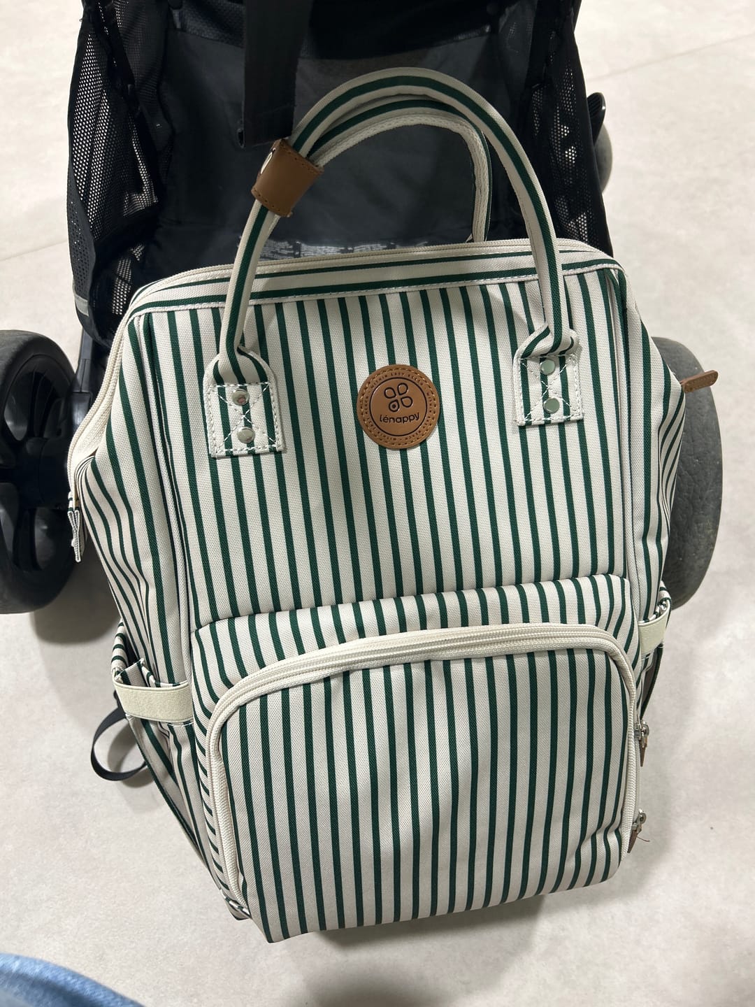 Customer photo review of Sac à dos à langer Richie - Riviera