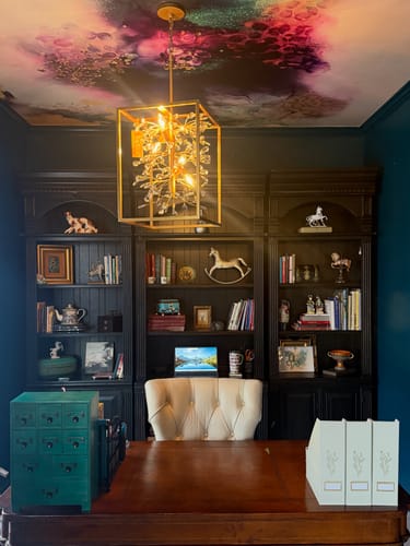 Customer photo review of "Black Pearl" Oversized Wall Mural