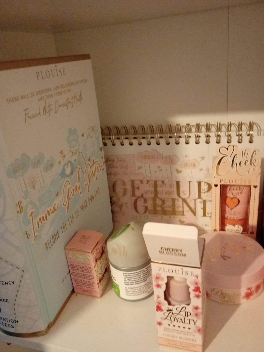 Customer photo review of P.Louise Get Up and Grind Three Month Planner