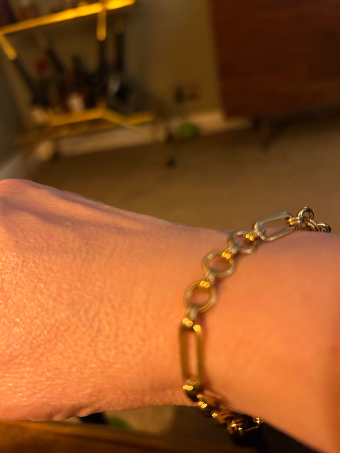 Customer photo review of Eternal Link Chain Bracelet
