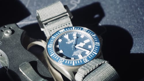 Customer photo review of Glomar Explorer - Hook And Loop Watch Strap