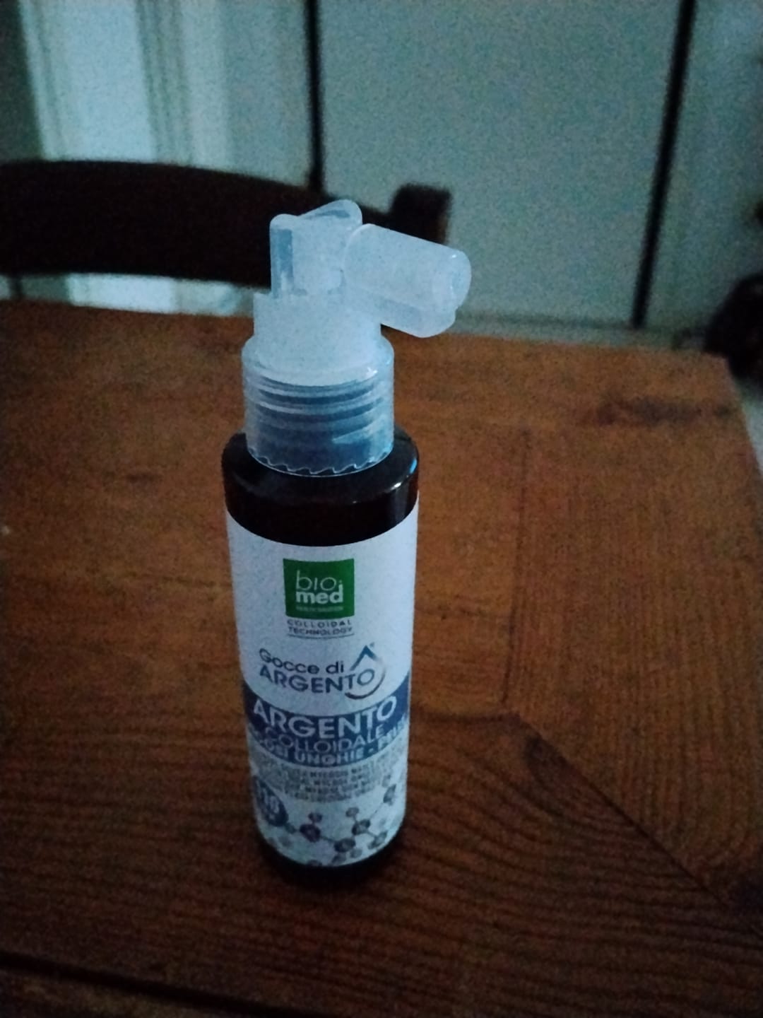 Customer photo review of Argento colloidale Micosi unghie - pelle 110 ppm - 100ml