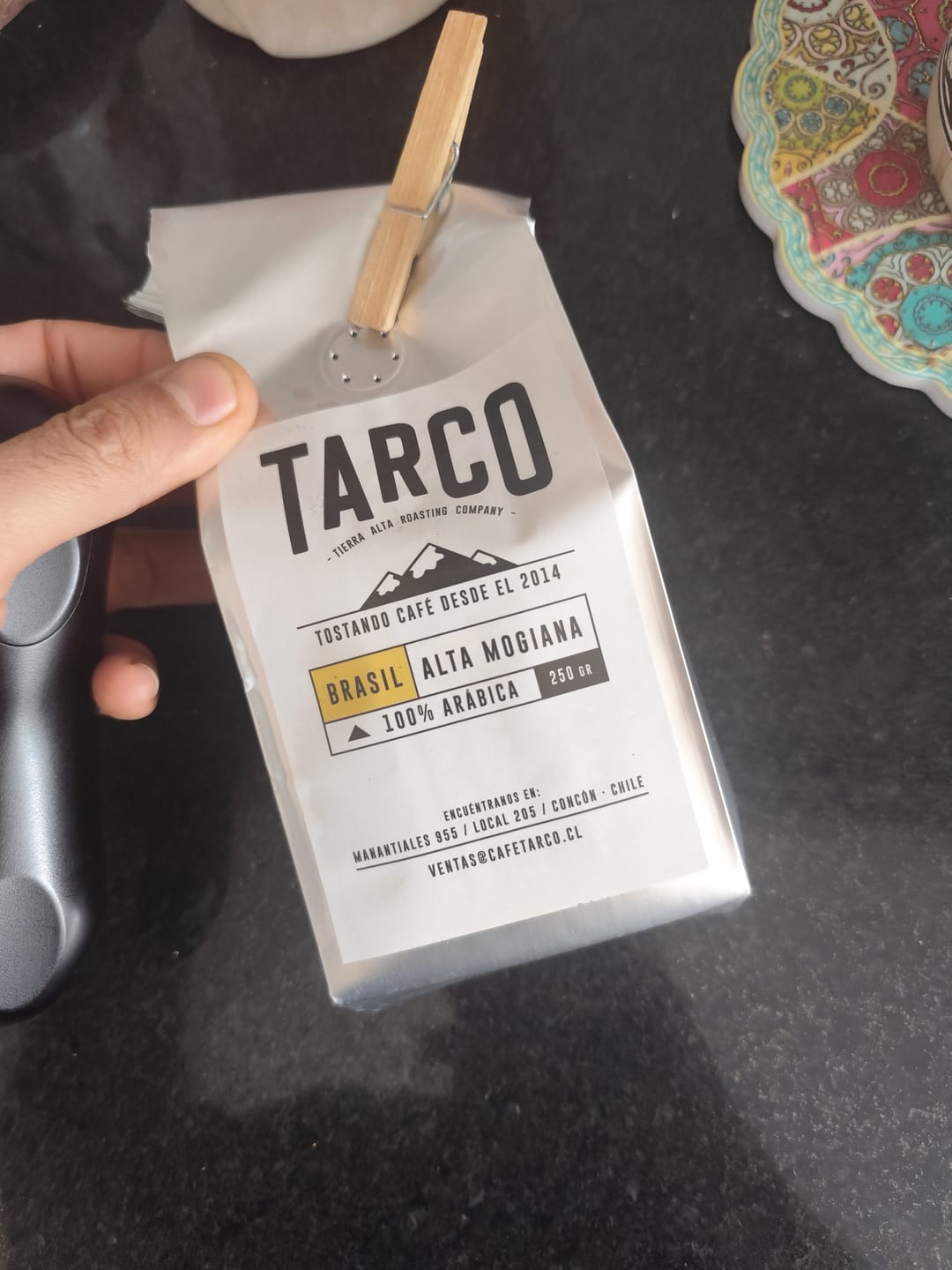 Customer photo review of Pack Degustación Café de Especialidad Los 4 Fantásticos