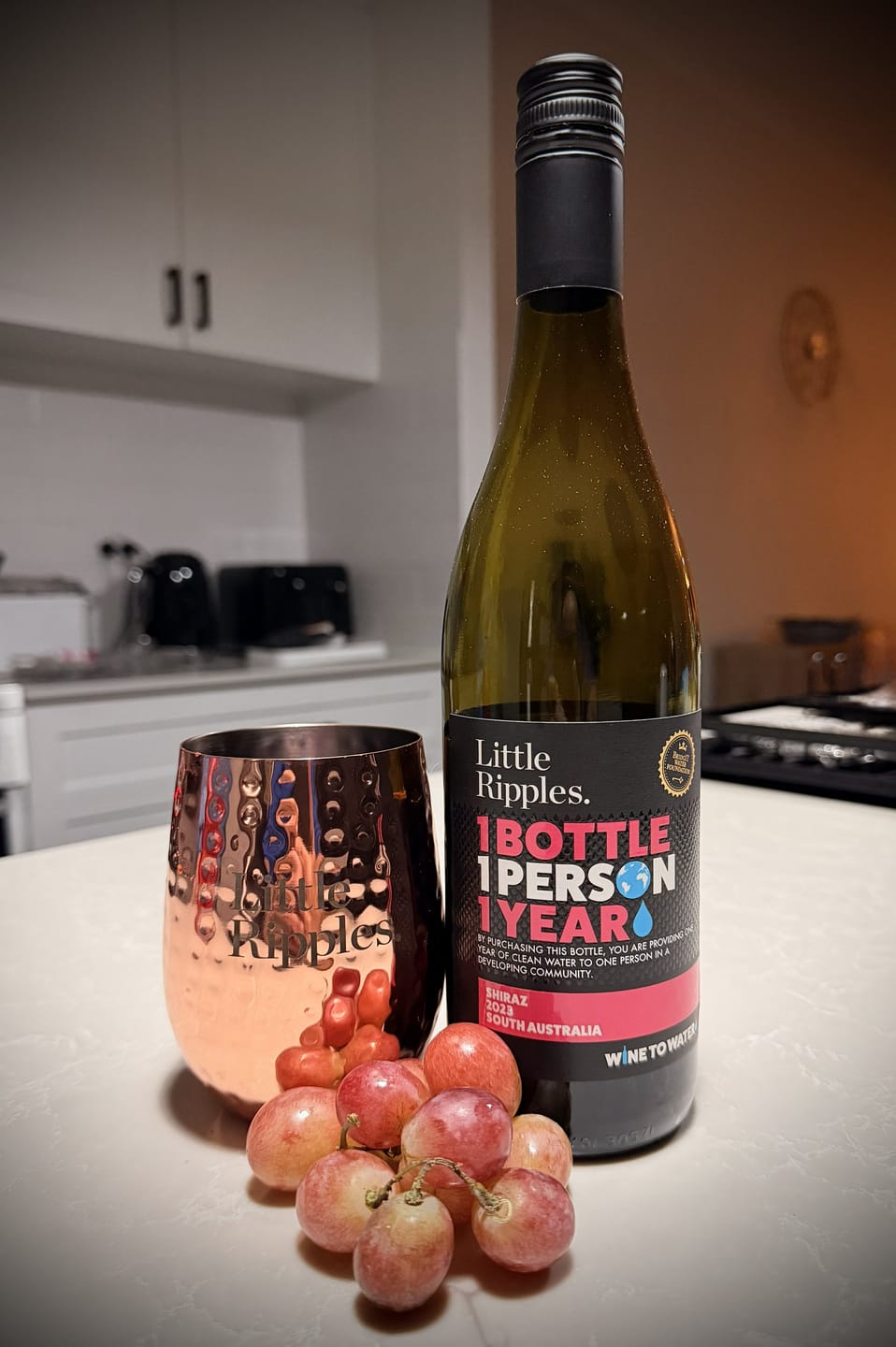 Customer photo review of Sparkling - Single Bottle