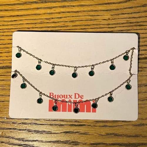 Customer photo review of Cosima Star Huggie Earrings