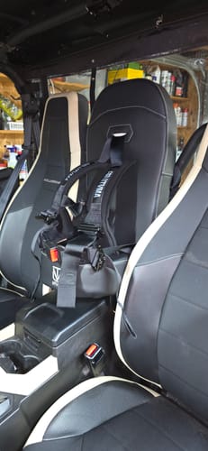 Customer photo review of Yamaha Wolverine X2 Bump Seat (2019-2025)