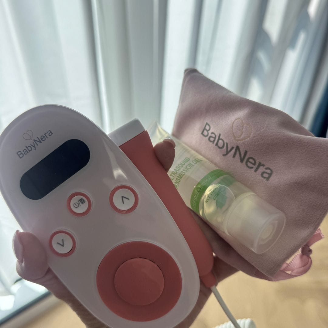 Customer photo review of BabyNera HeartEcho™ Fetal Doppler