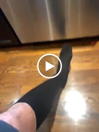 Customer video review of Performance Eucalyptus Compression Socks