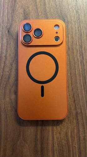 Customer photo review of iPhone Metal Case with Camera Guard