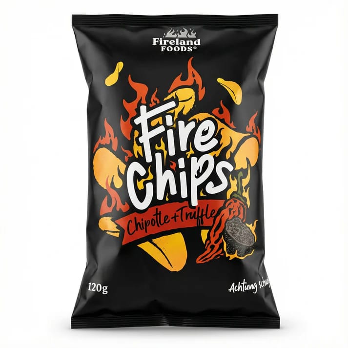 Customer photo review of FIRECHIPS CHIPOTLE & TRÜFFEL120g
