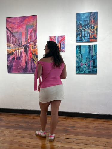 Customer photo review of TOP EMMA ROSADO