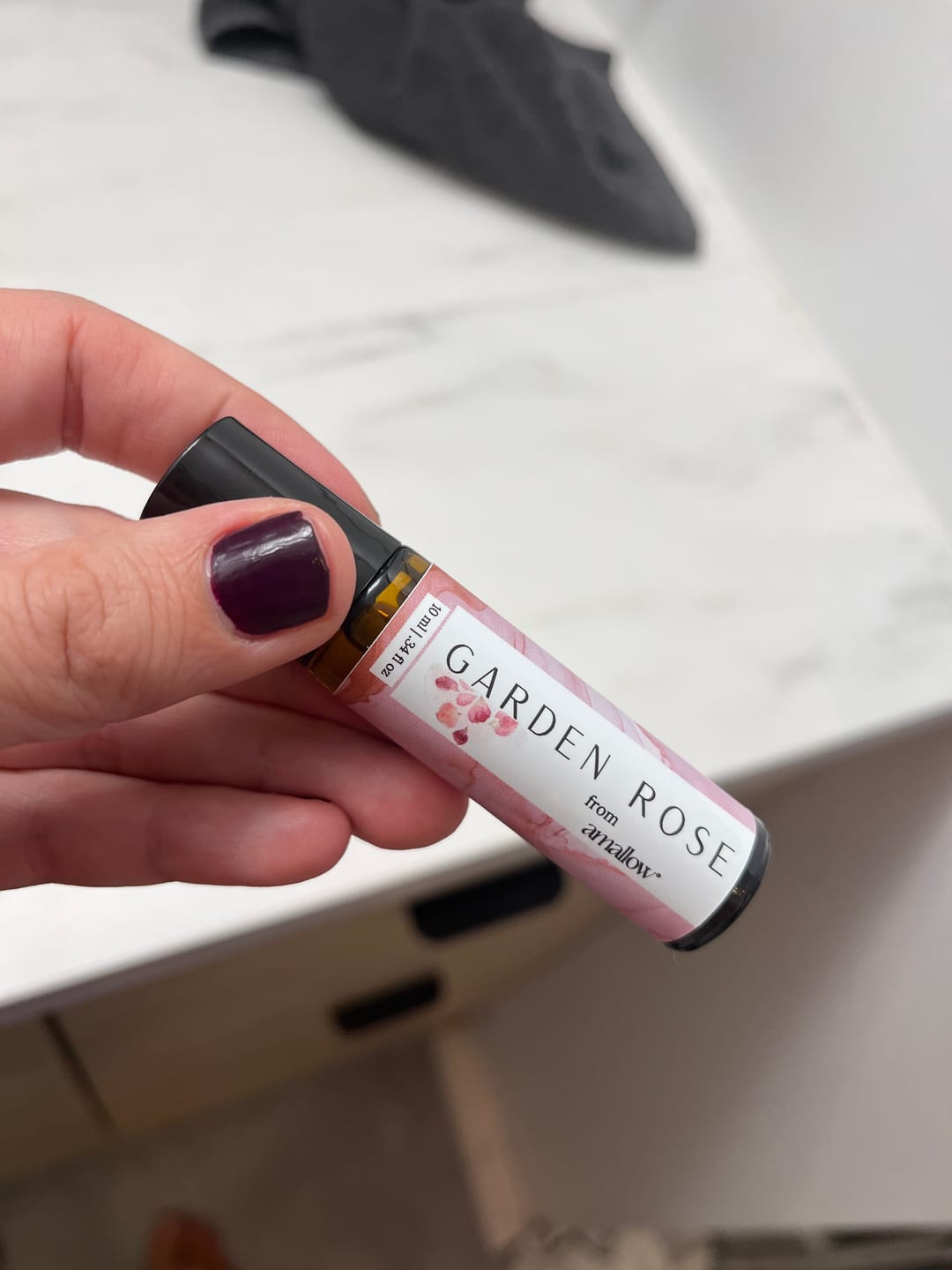 Customer photo review of Perfume Roller - Garden Rose