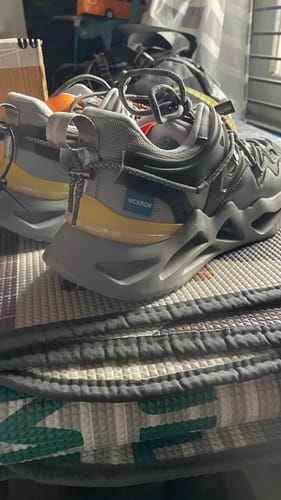 Customer photo review of Moscow Smoky Grey Low Top Minimalist Classy Sneakers