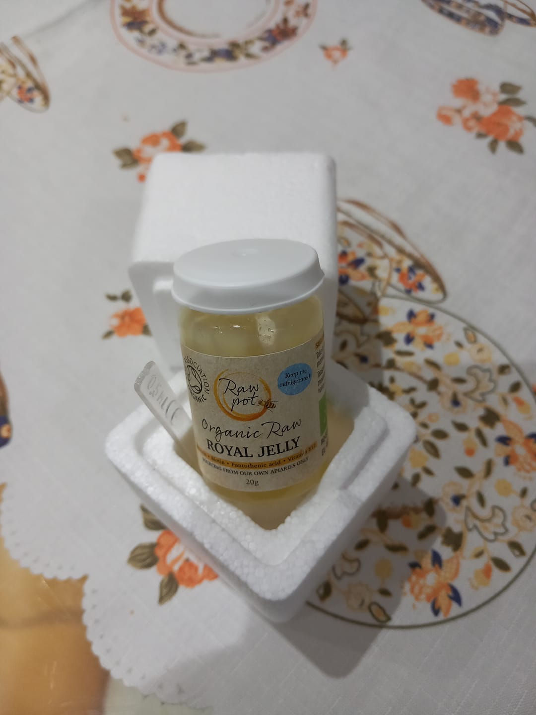 Customer photo review of Organic Raw Royal Jelly