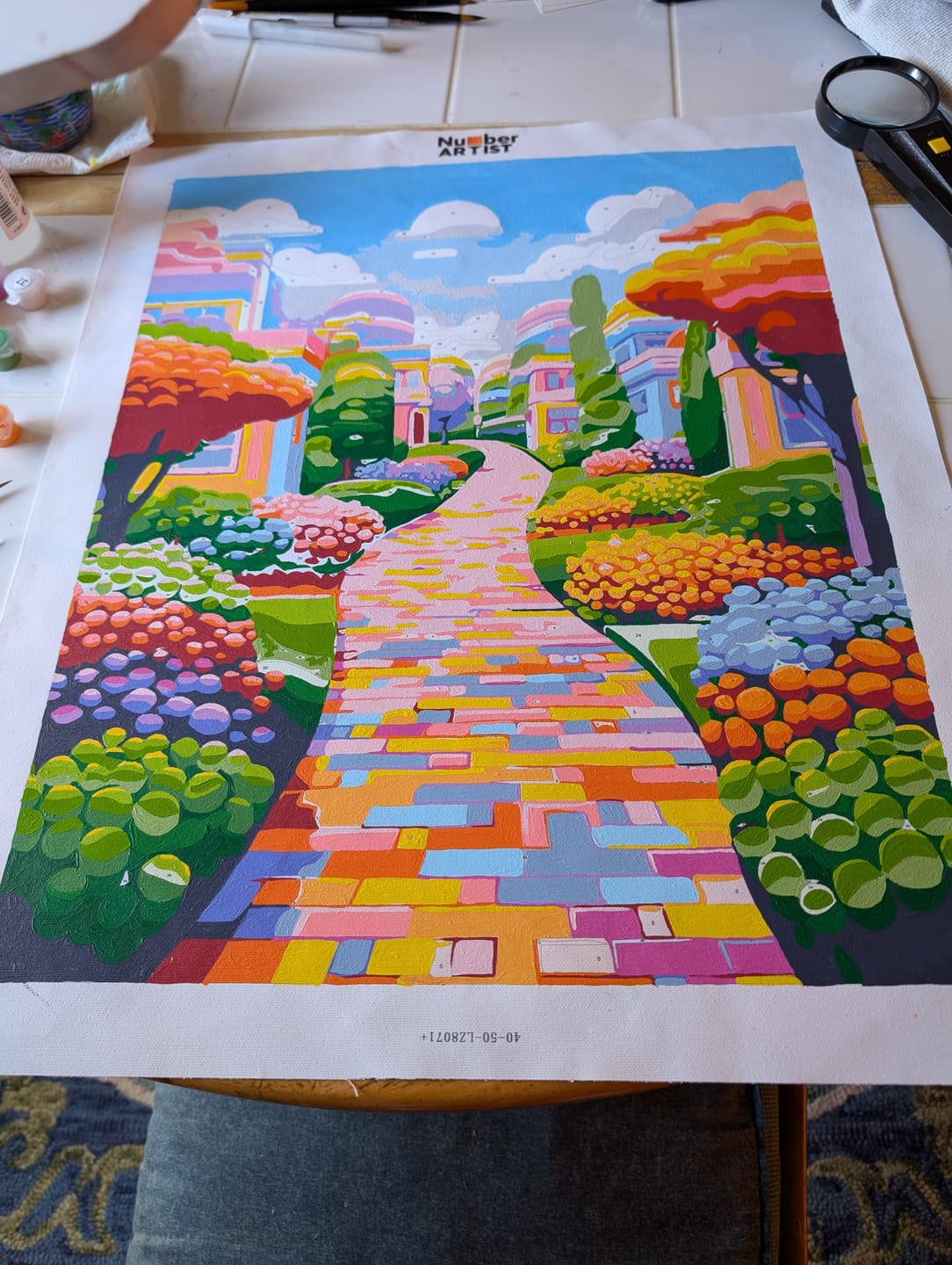 Customer photo review of Chromatic Promenade