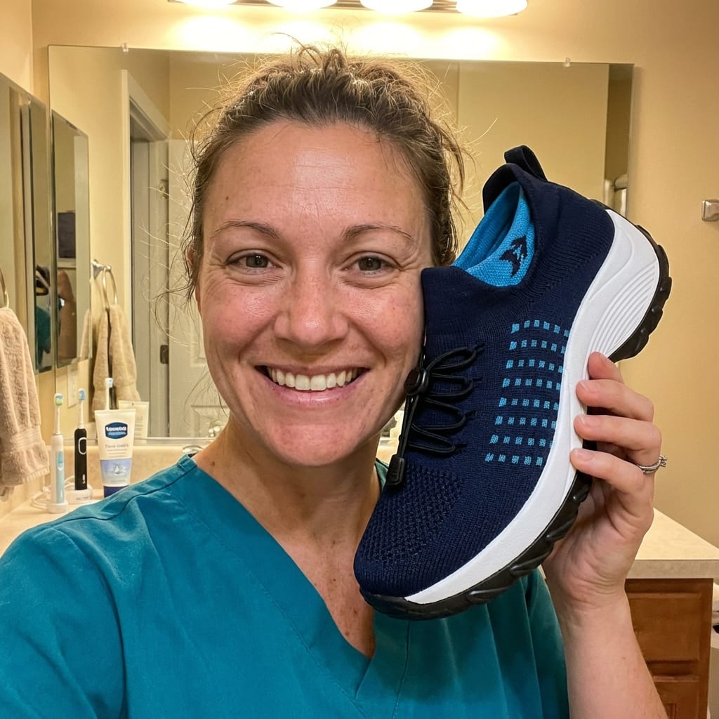 Customer photo review of Ortho Comfort Cushion Shoes Women