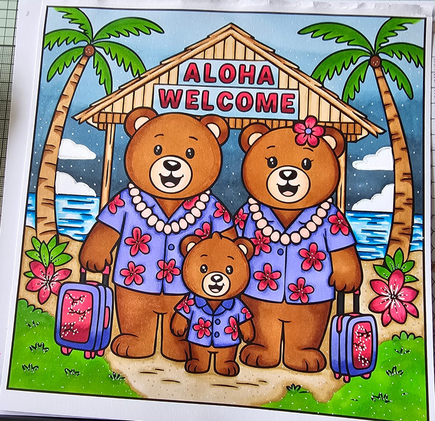 Customer photo review of Ohuhu Honolulu B WG10 (Replace CGⅡ00) Individual Marker, Brush & Fine