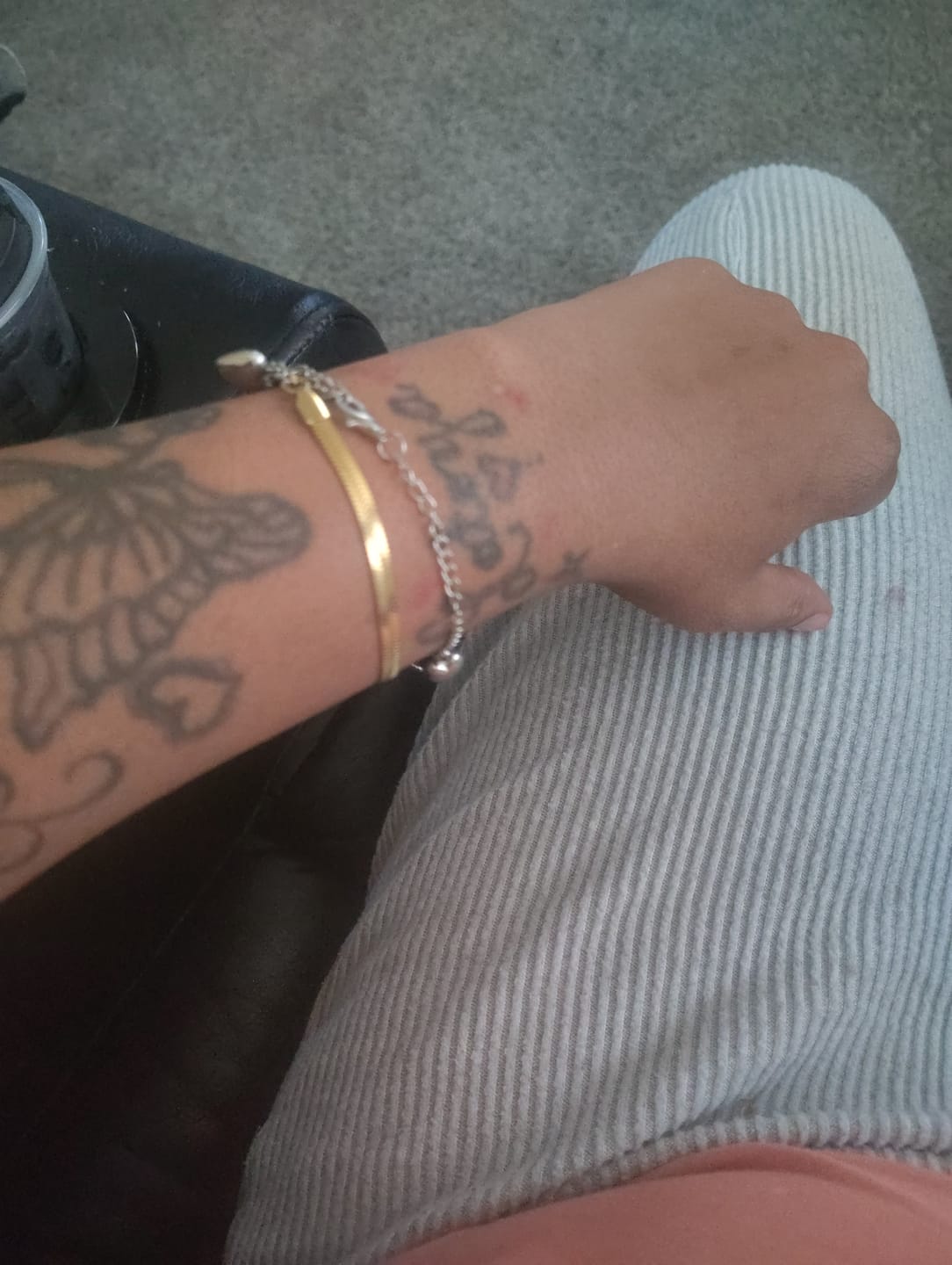 Customer photo review of Herringbone Bracelet - 4mm