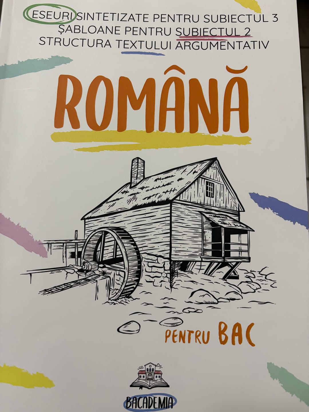 Customer photo review of Pachet Bacalaureat (Română + Biologie vegetală și animală clasele IX-X) Bacademia