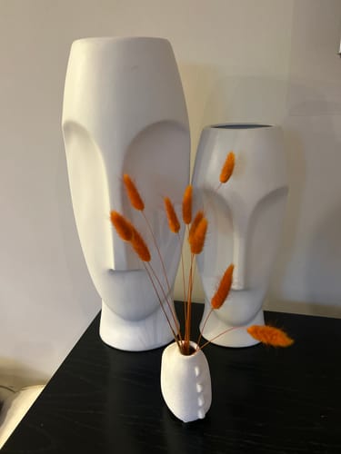 Customer photo review of Bunny Tails - Orange