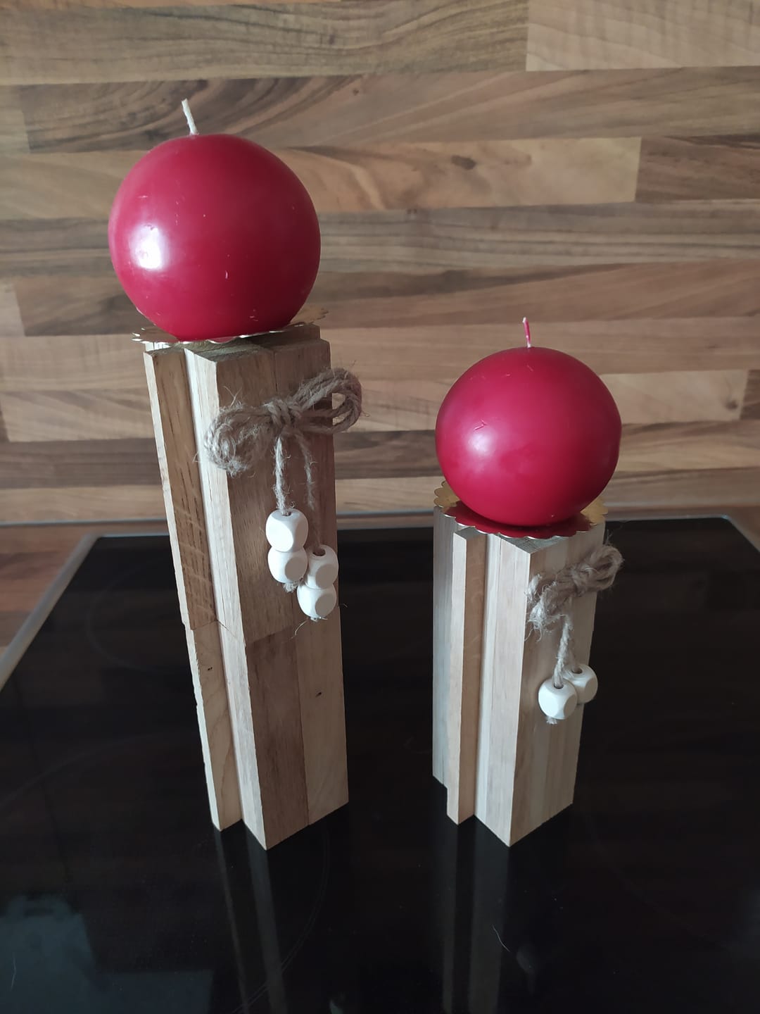 Customer photo review of Easy-Sticks 4.0 - Eiche - 16 cm Länge - Bestseller Premium Bastelholz