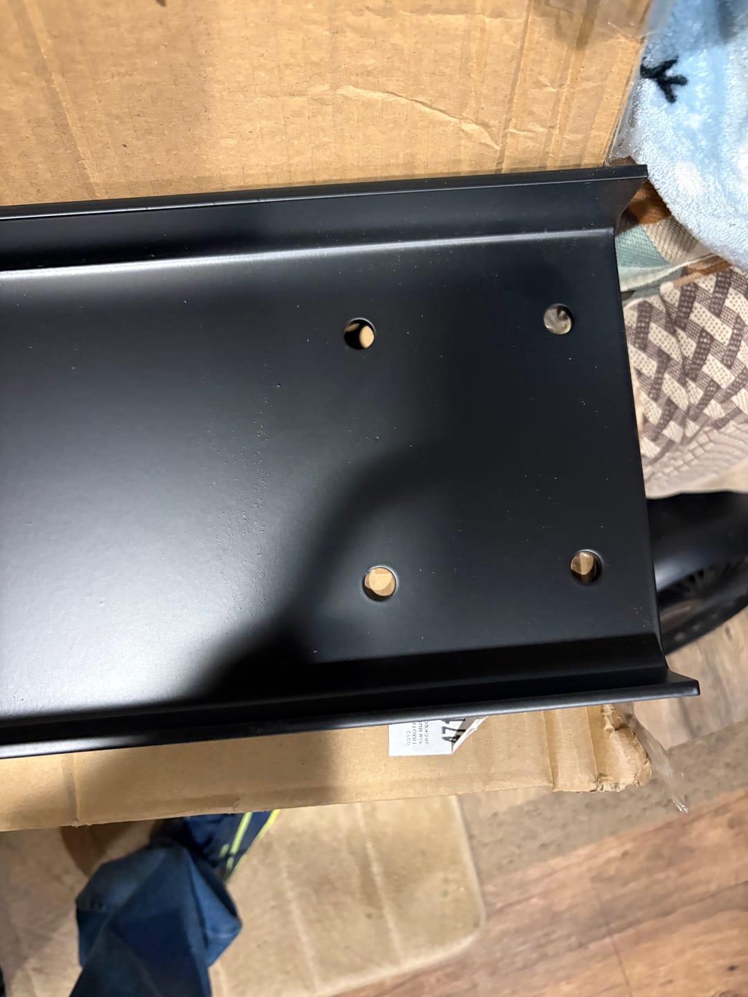 Customer photo review of X-BULL Winch Cradle Mounting Bracket