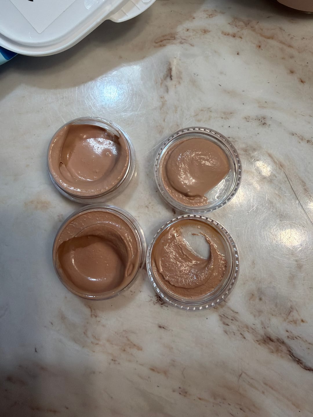 Customer photo review of BioGlow Tinted Moisturizer with Tallow + Moroccan Oil