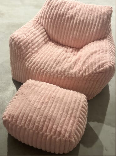 Customer photo review of DODO LOUNGE CHAIR - CHANNEL CORD SOFT CAROL