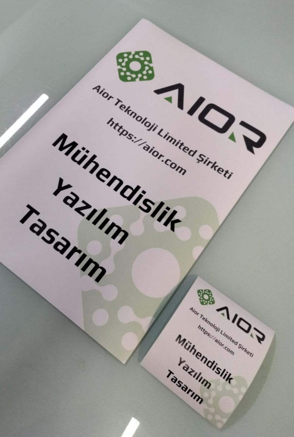 Customer photo review of Özel Üretim Sticker (Folyo Kesim)