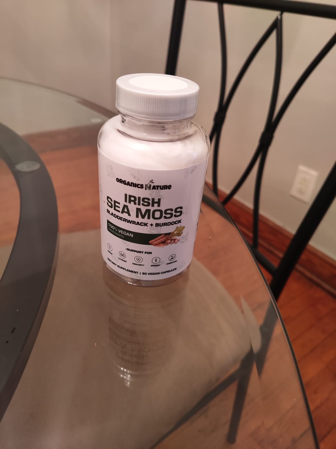 Customer photo review of Organic Irish Sea Moss With Bladderwrack and Burdock Root - 45 Servings