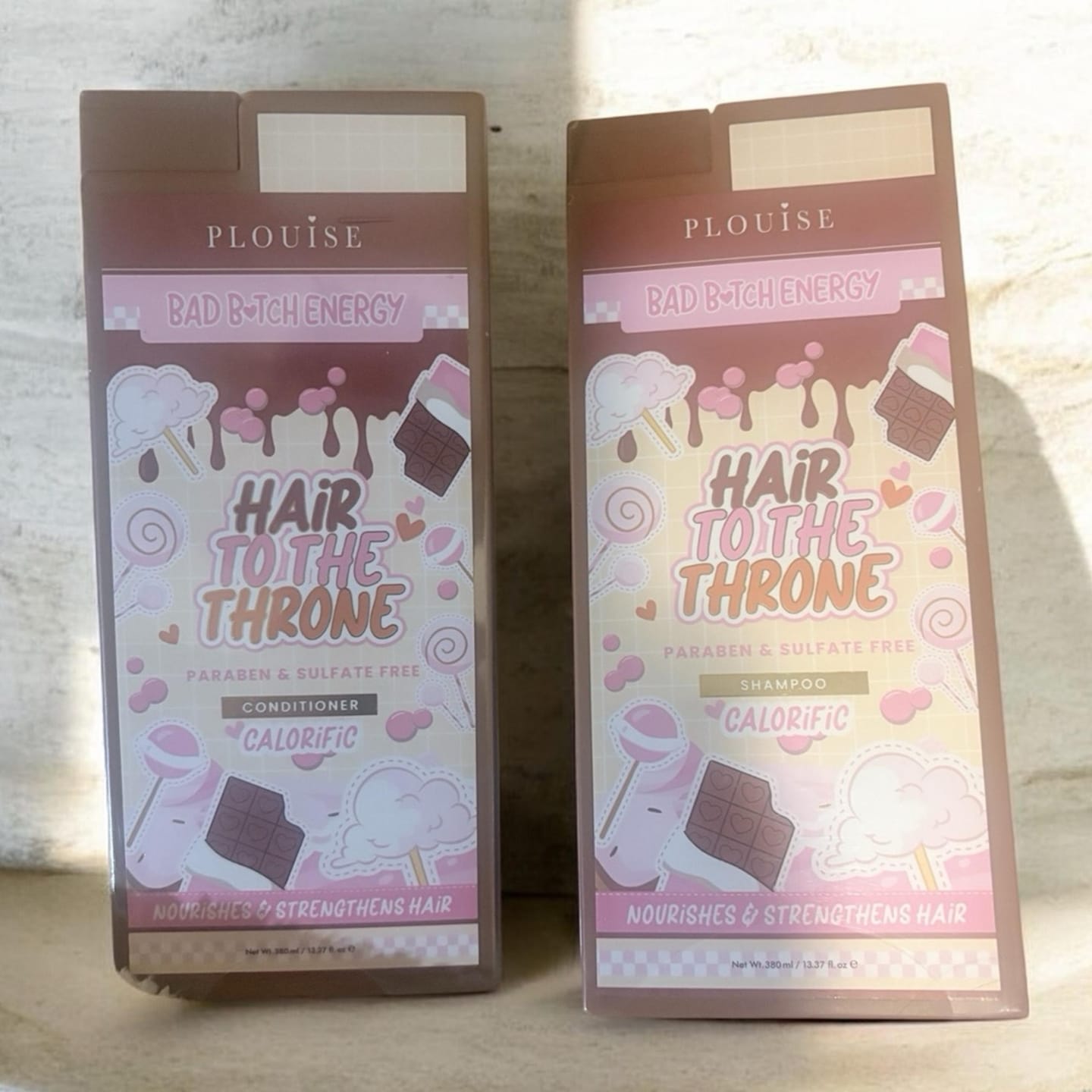 Customer photo review of Hair To The Throne Shampoo & Conditioner Bundle