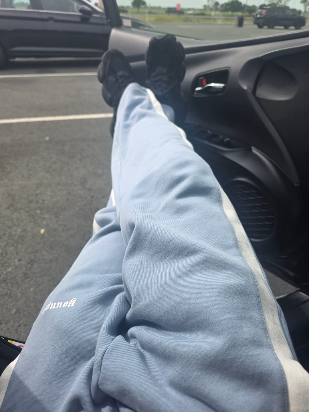 Customer photo review of 2146 - Classic Stripe Sweats