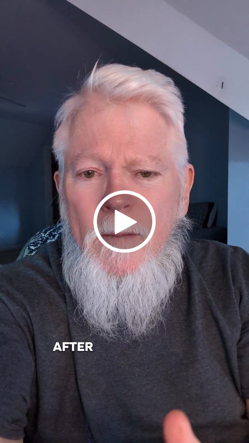 Customer video review of SAINTWOOD BEARD BUTTER | Conditioning | Guaiac Wood & Frankincense | 2 oz