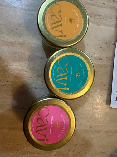 Customer photo review of The CAVI 30g Tasting Set