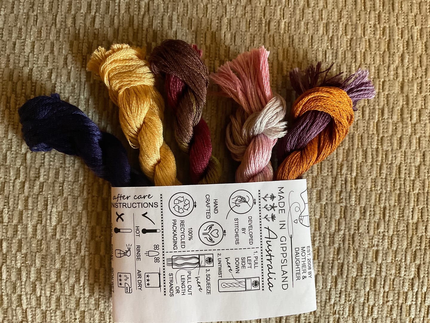 Customer photo review of NUDES - Miss-dyes, Seconds & Obsolete colours