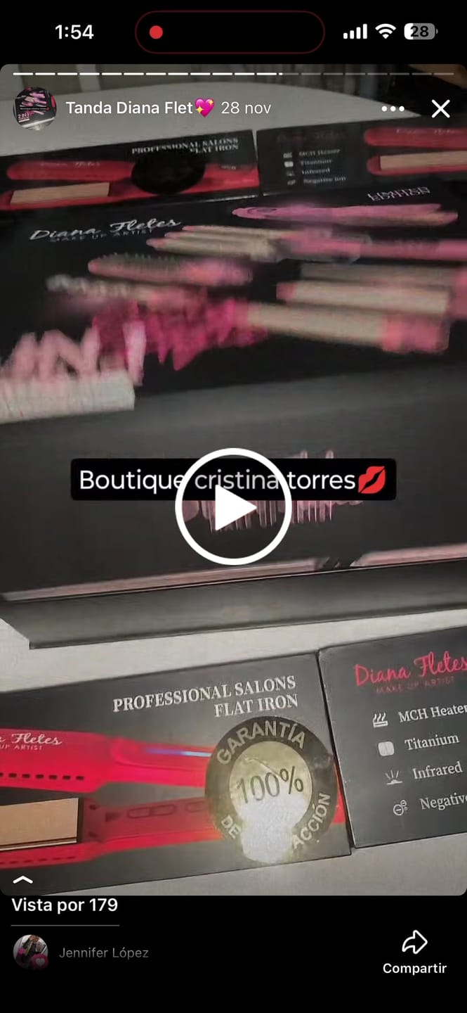 Customer video review of Set Plancha Profesional Infrarroja + Ferro 6 en 1 Light Pink