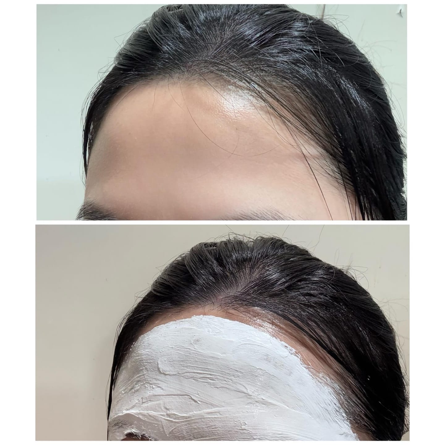 Customer photo review of Clarifying Kaolin Clay Mask 50g