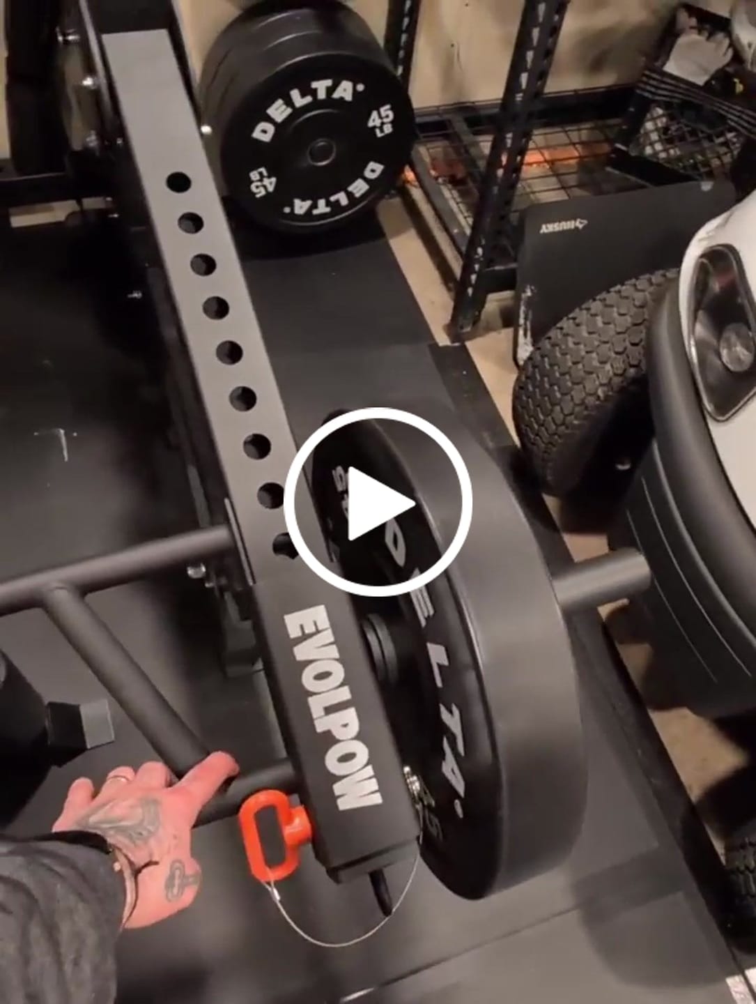 Customer video review of EVOLPOW Adjustable Lever Arms