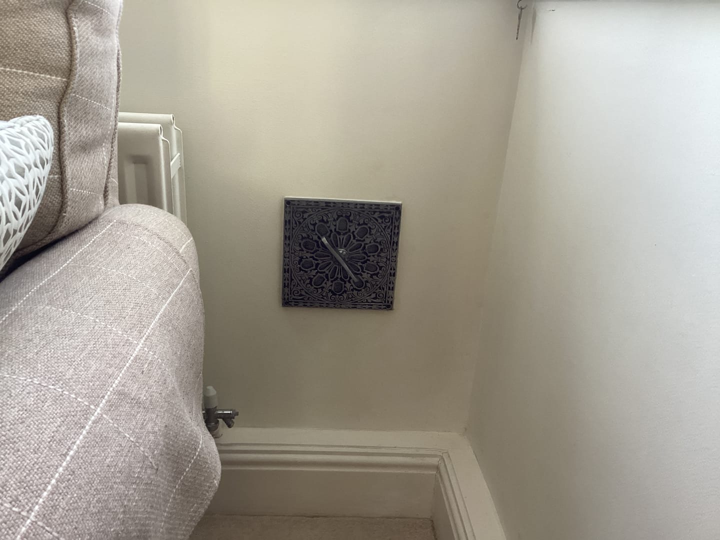 Customer photo review of Kenrick Hit & Miss Slotted Square Air Vent