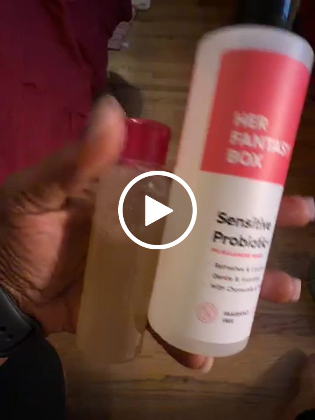 Customer video review of Sensitive Probiotic+ pH Balanced Feminine Wash
