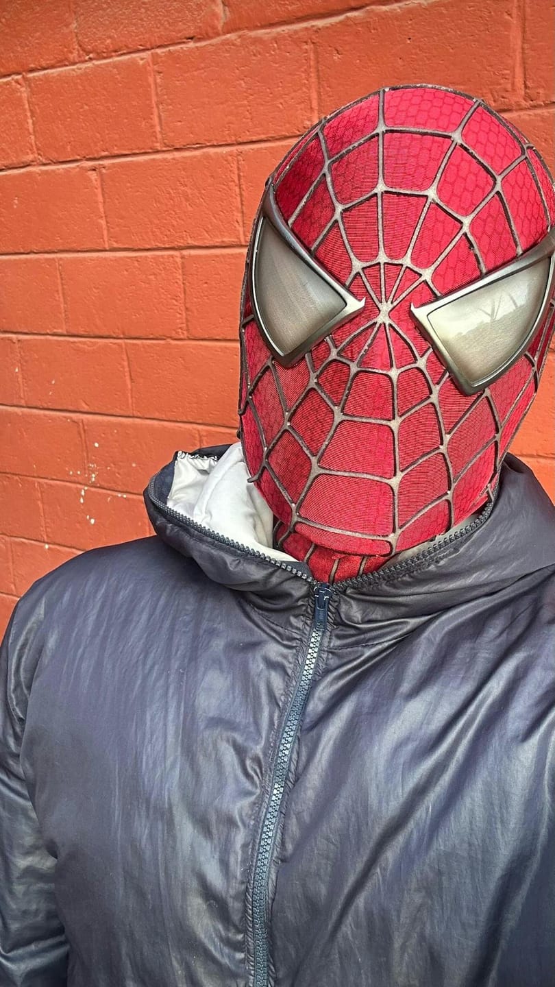 Customer photo review of Masque Spiderman - Tobey Maguire