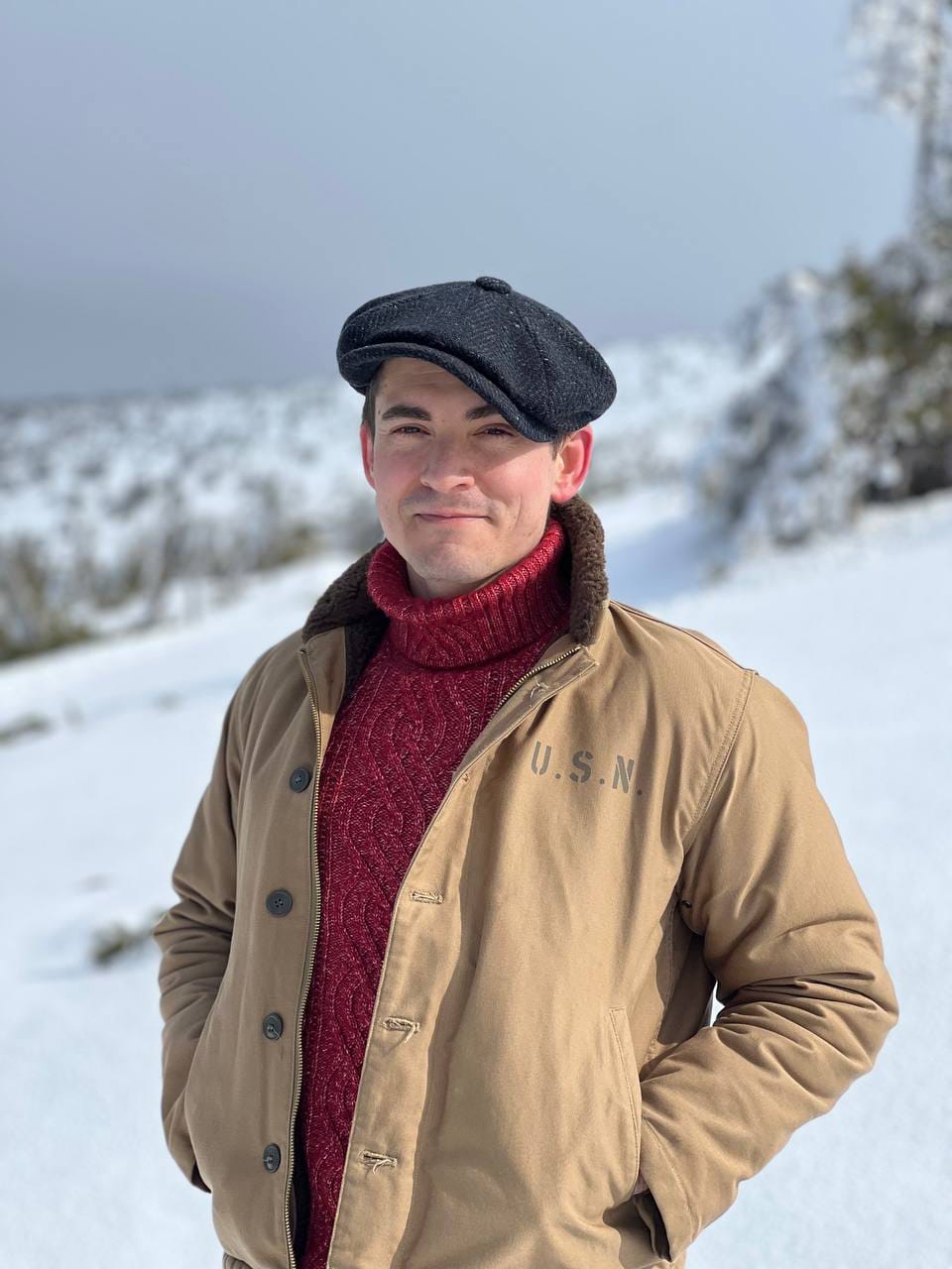 Customer photo review of 1940s US Navy N-1 Deck Jacket - Cost-effective Version