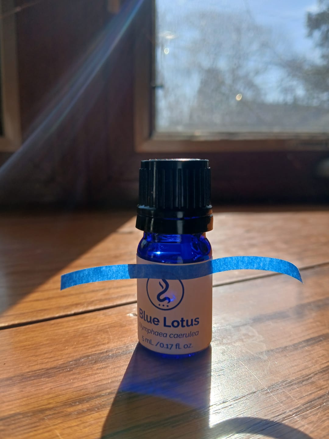 Customer photo review of True Egyptian Blue Lotus Oil 5 mL | Cold-Pressed