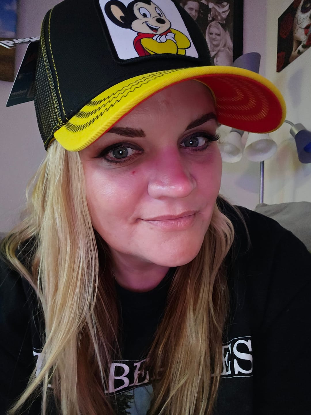 Customer photo review of OVERLORD X Mighty Mouse: Mighty Mouse Trucker Cap