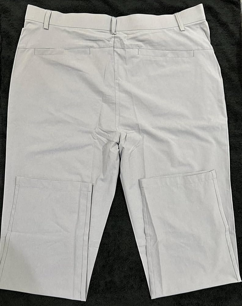 Customer photo review of Hisdern Flex 301 Men's Golf Pants Classic Fit Stretch Dress Pants for Casual Wear